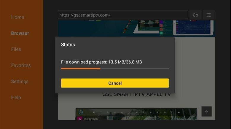 Downloading Screen 2