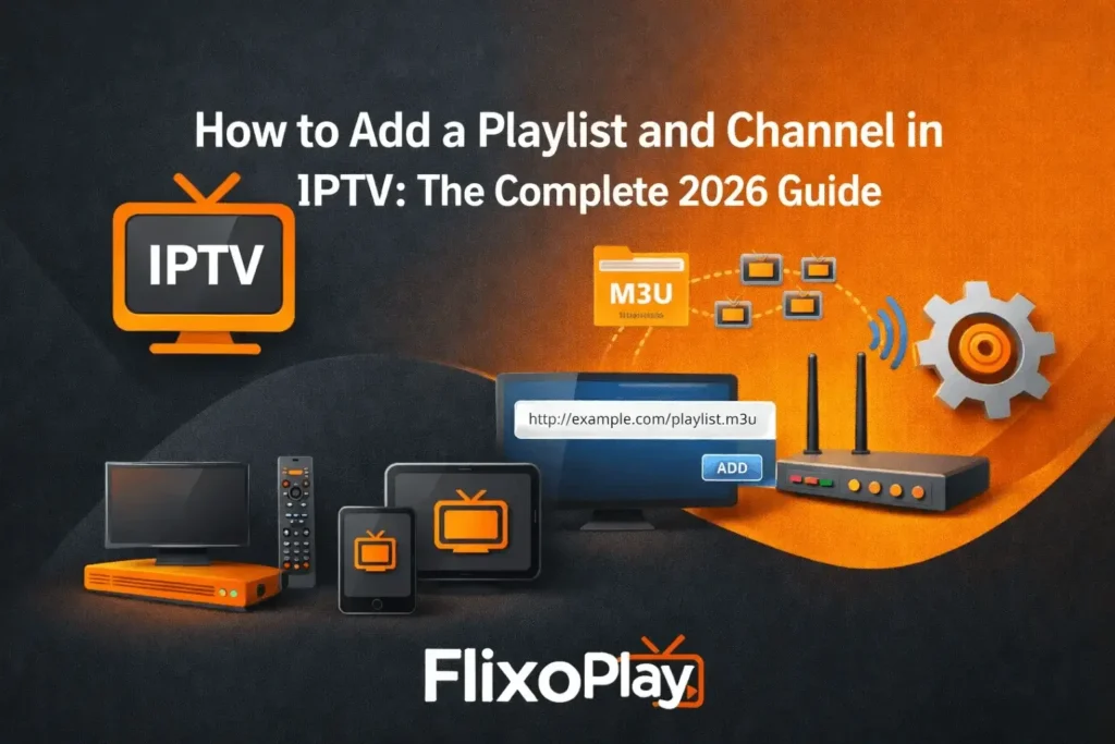 How to Add a Playlist and Channel in IPTV