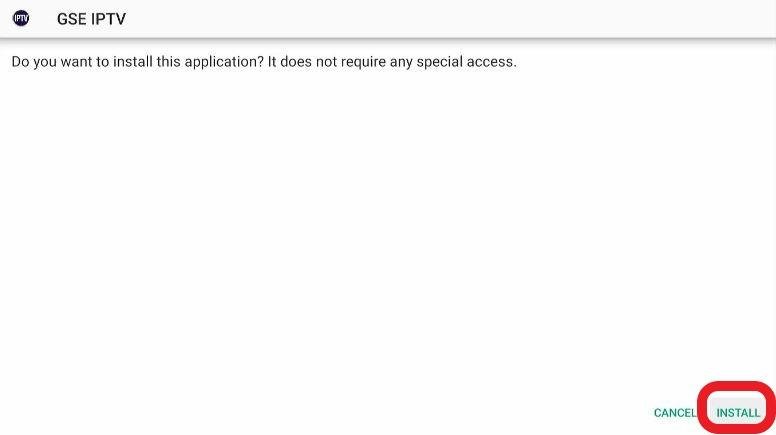 Install GSE App