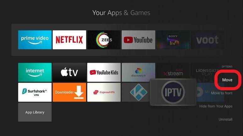 Move IPTV App