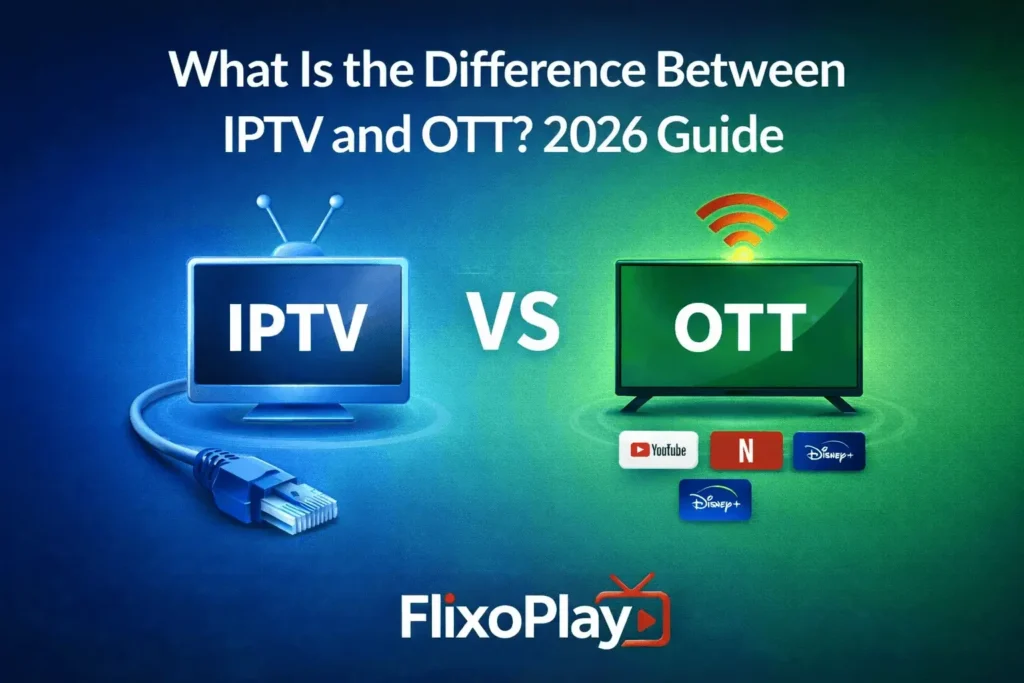 What Is the Difference Between IPTV and OTT? A Complete 2026 Guide